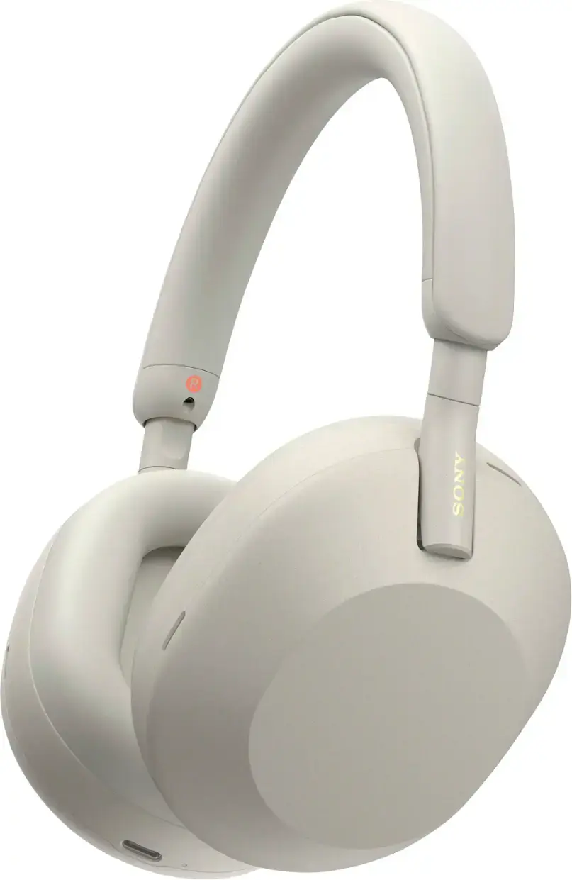 Sony - WH-1000XM5 Wireless Noise-Canceling Over-the-Ear Headphones