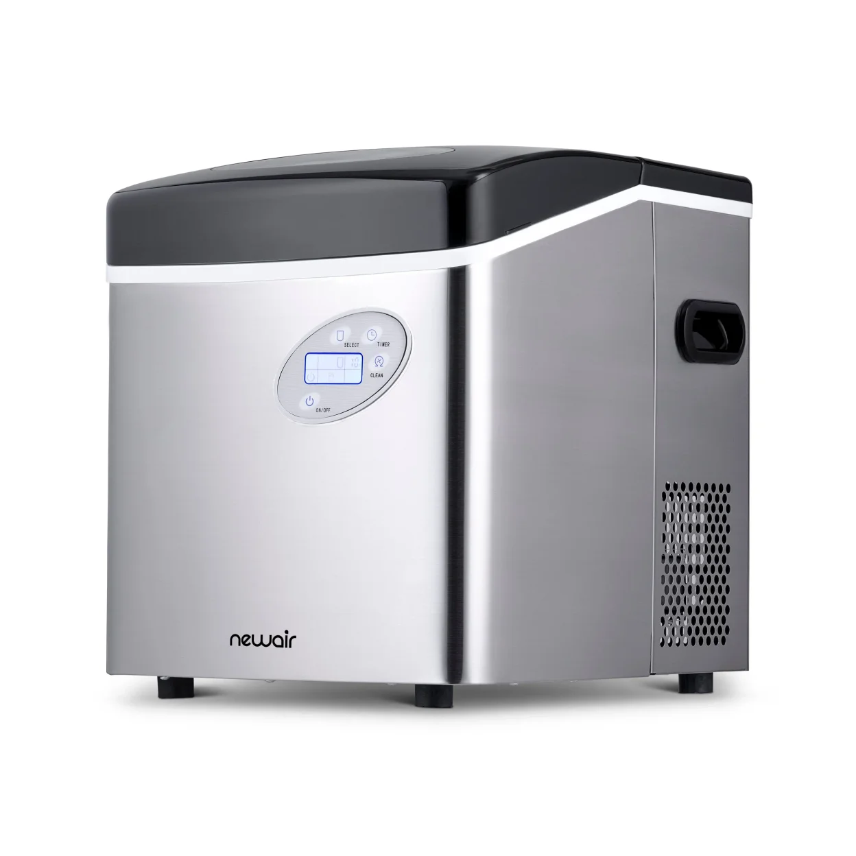 Newair Countertop Ice Maker, 50 lbs. of Ice a Day, 3 Ice Sizes and Easy to Clean BPA-Free Parts