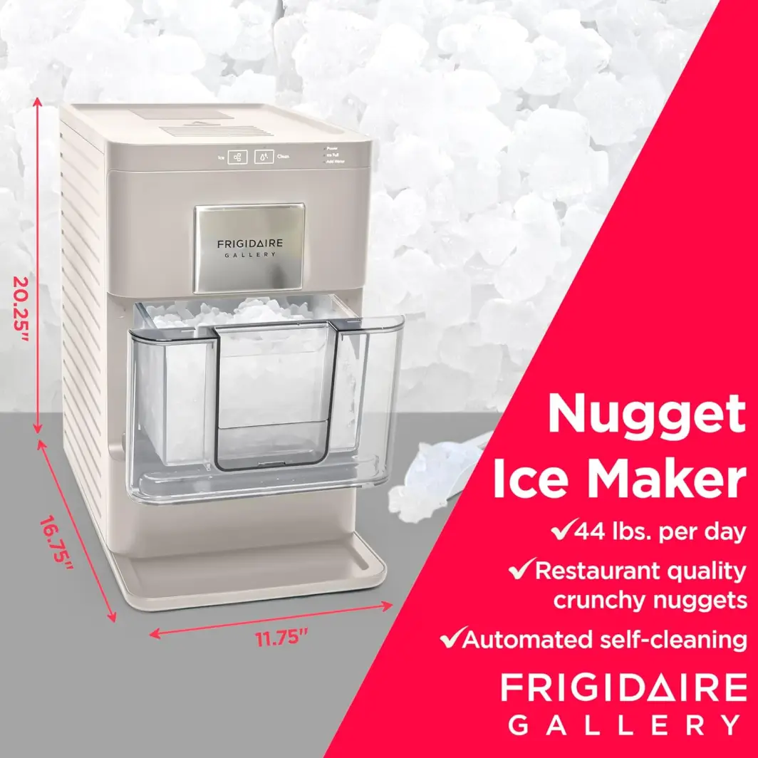 🔥Clearance Sale🔥FRIGIDAIRE Nugget Ice Maker, 44lbs per Day