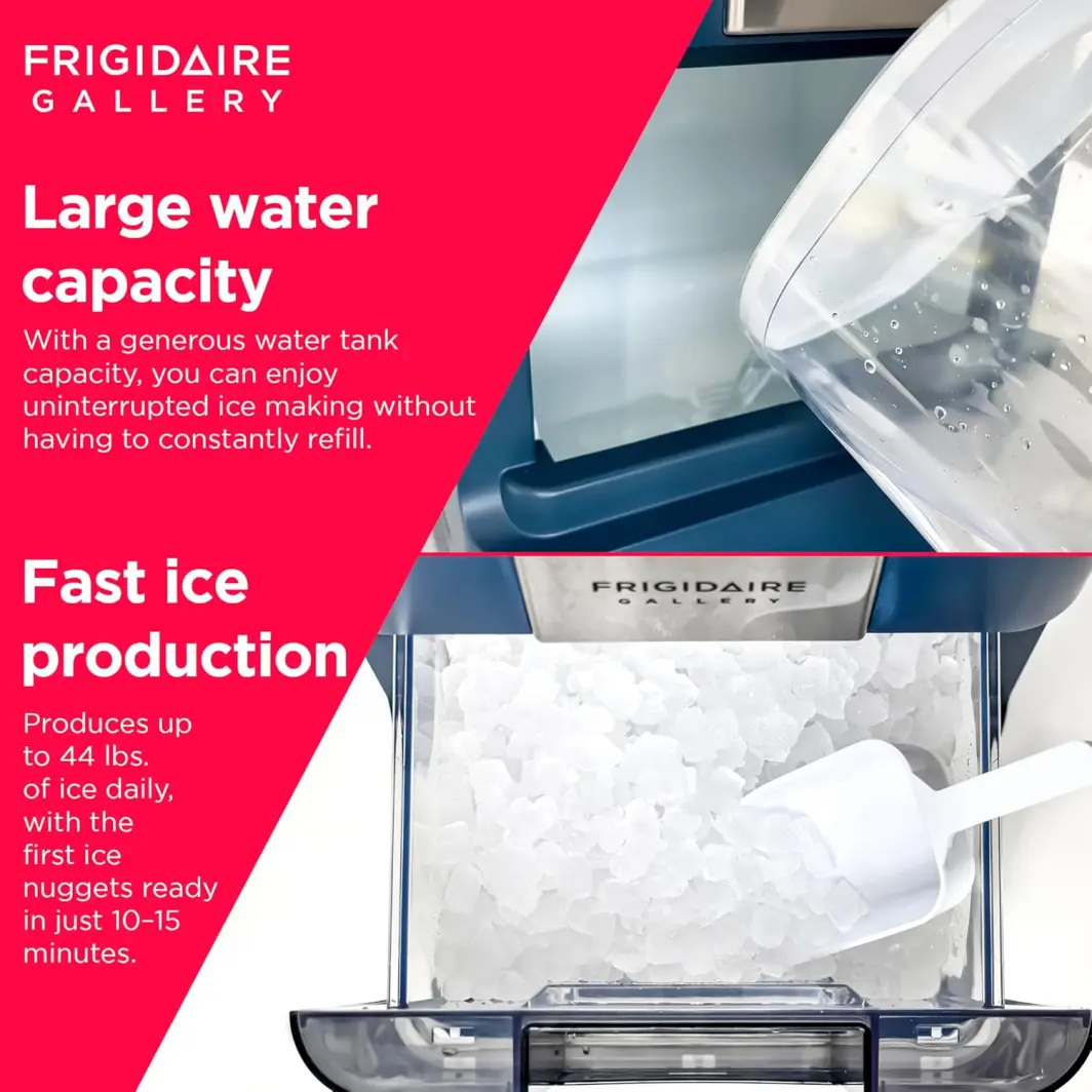 🔥Clearance Sale🔥FRIGIDAIRE Nugget Ice Maker, 44lbs per Day