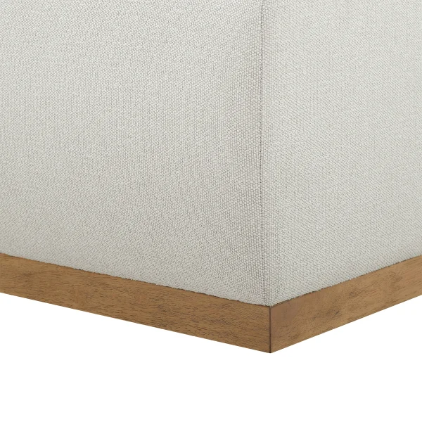 Henredon Murphy Fabric Modular Sectional with Ottoman