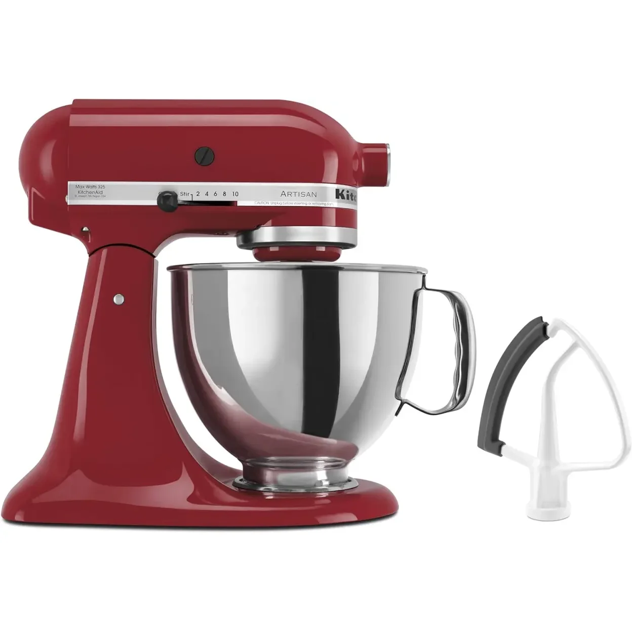 KitchenAid KSM150FEER Value Bundle Artisan 5 Quart Stand Mixer