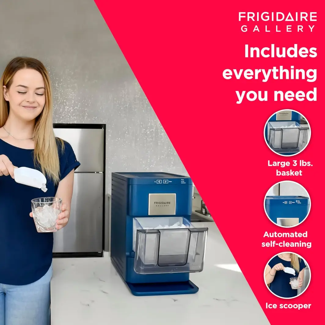 🔥Clearance Sale🔥FRIGIDAIRE Nugget Ice Maker, 44lbs per Day