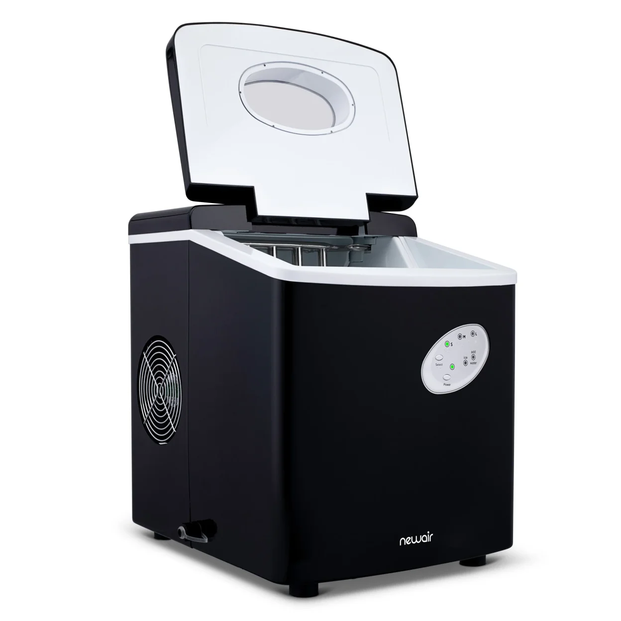 Newair Countertop Ice Maker, 28 lbs. of Ice a Day, 3 Ice Sizes, BPA-Free Parts