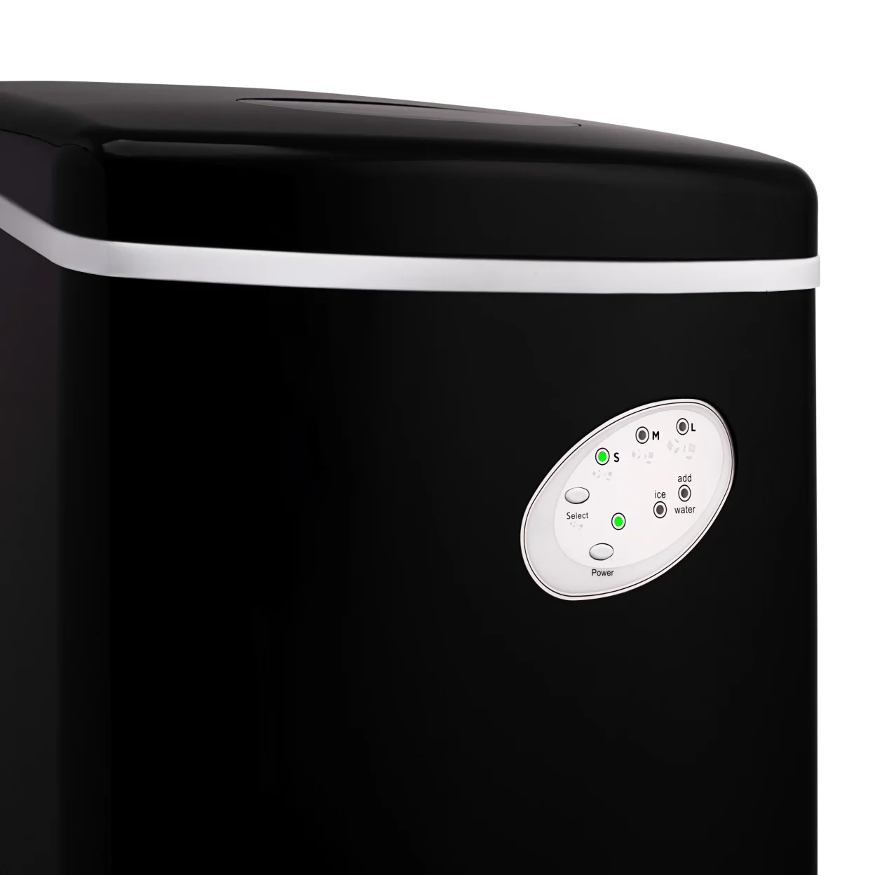 Newair Countertop Ice Maker, 28 lbs. of Ice a Day, 3 Ice Sizes, BPA-Free Parts