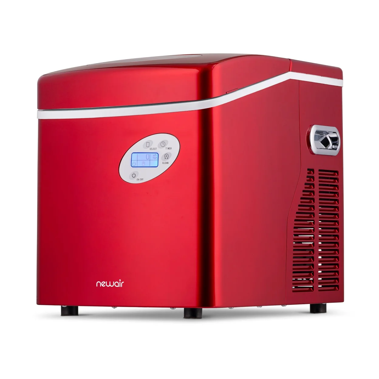 Newair Countertop Ice Maker, 50 lbs. of Ice a Day, 3 Ice Sizes and Easy to Clean BPA-Free Parts