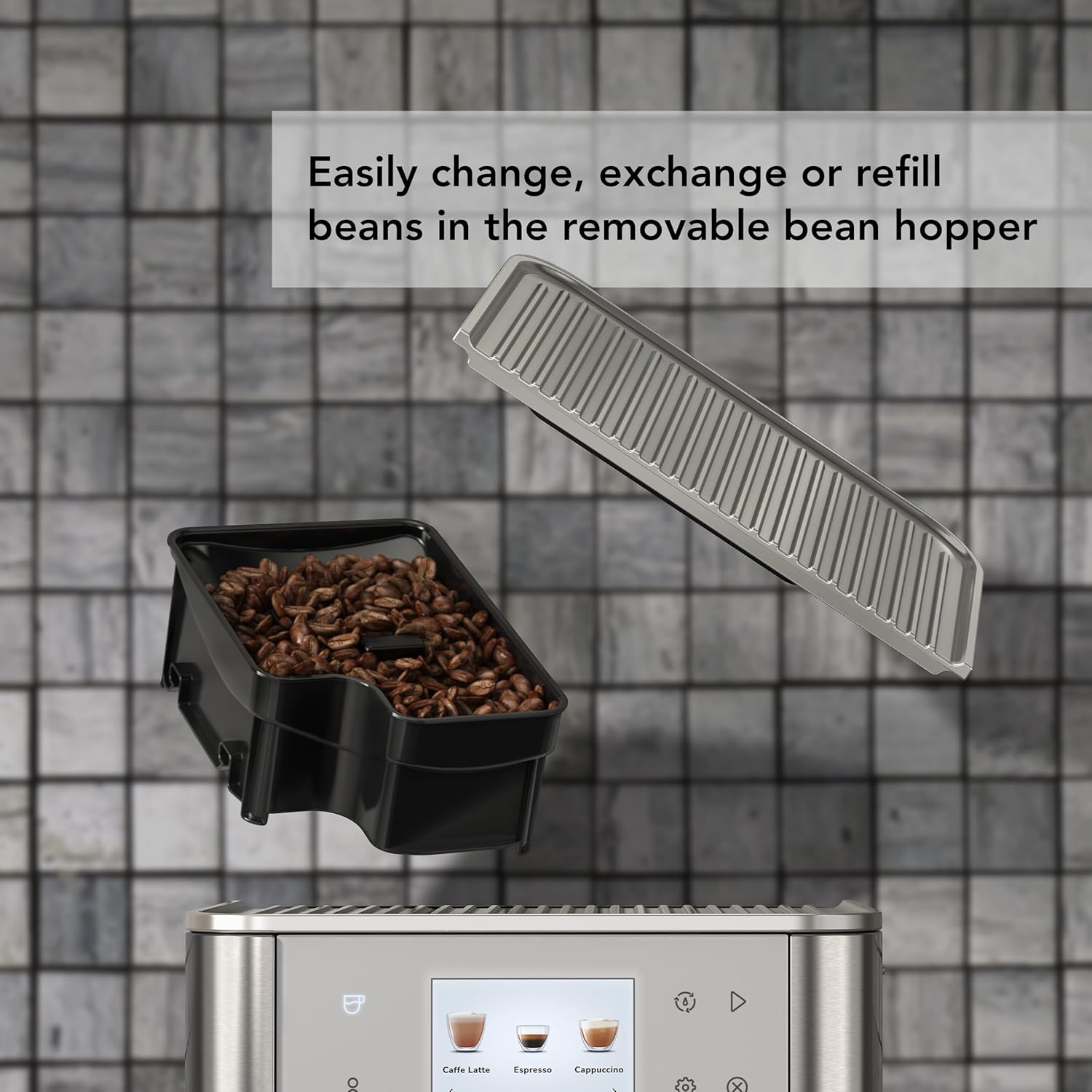 KitchenAid Fully Automatic Espresso Machine KF7 with Milk Attachment