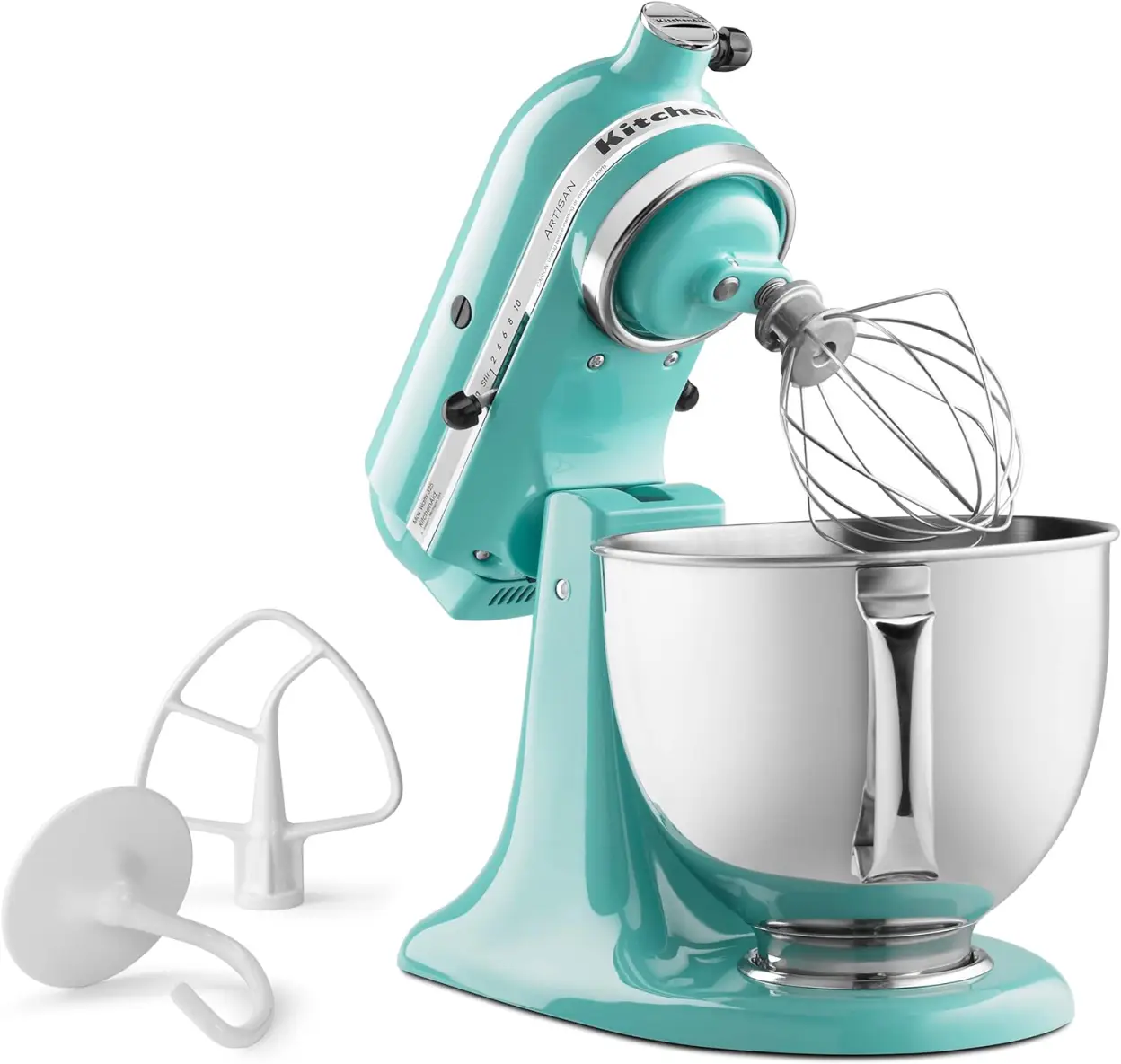KitchenAid KSM150FEER Value Bundle Artisan 5 Quart Stand Mixer