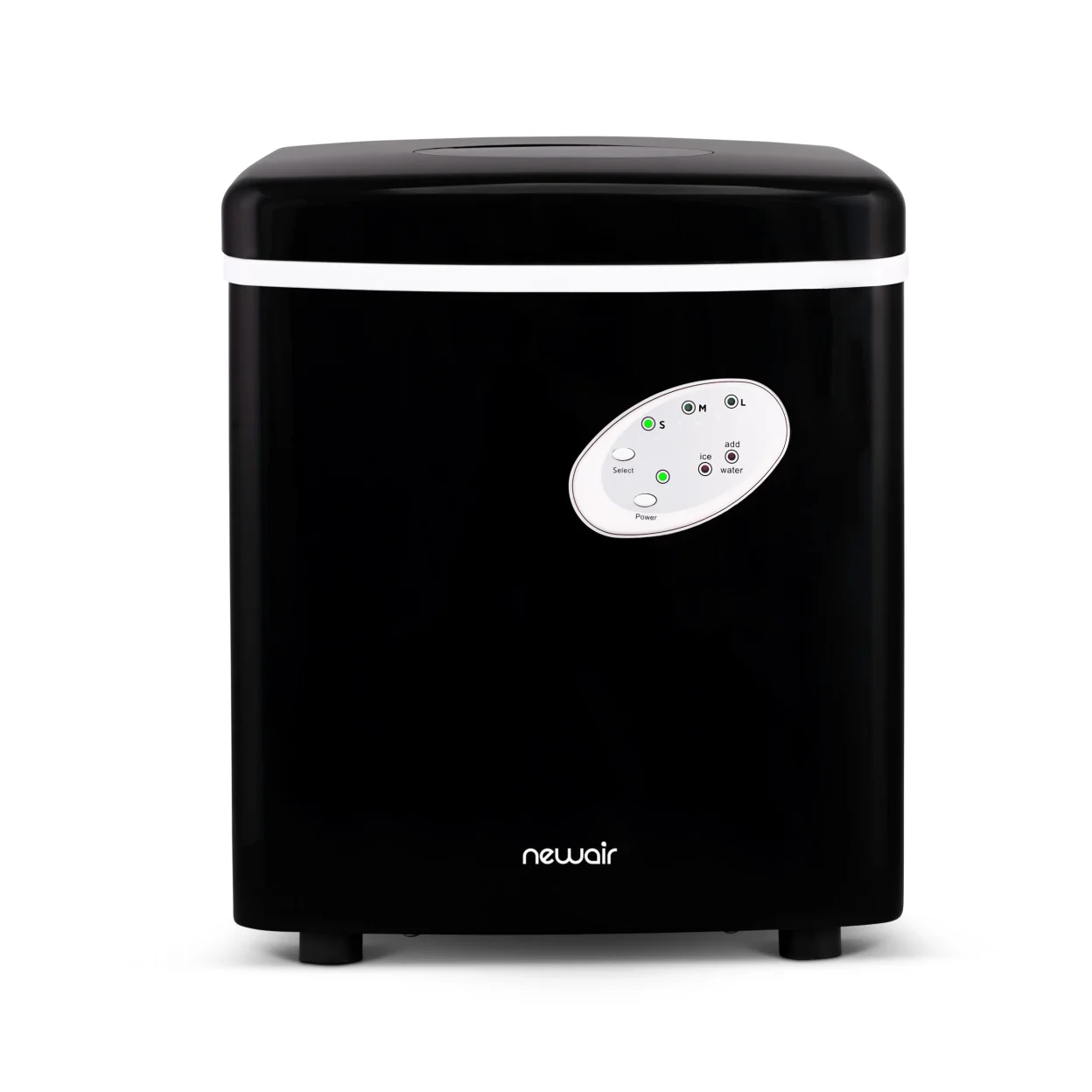 Newair Countertop Ice Maker, 28 lbs. of Ice a Day, 3 Ice Sizes, BPA-Free Parts