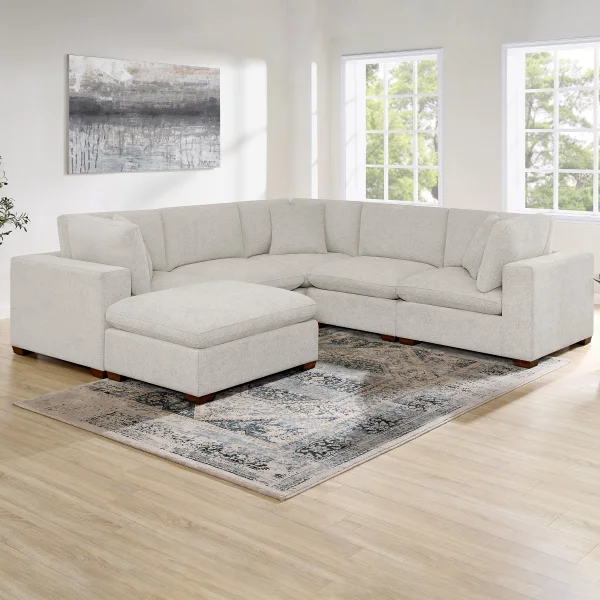 Thomasville Lowell 6-piece Modular Sectional
