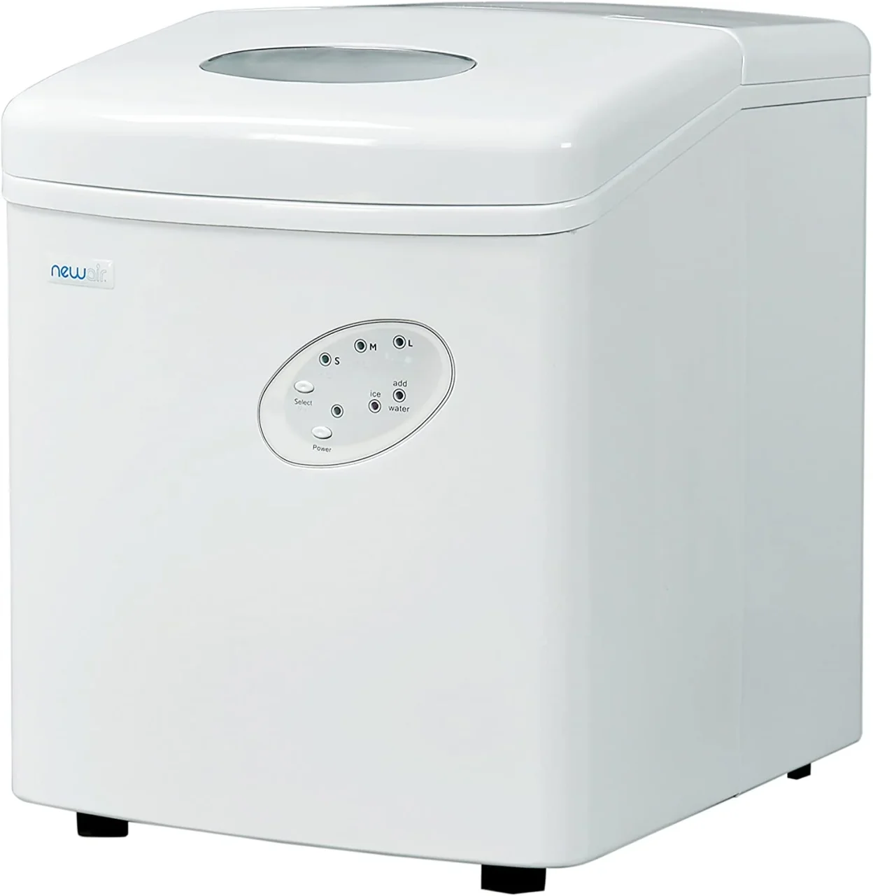 Newair Countertop Ice Maker, 28 lbs. of Ice a Day, 3 Ice Sizes, BPA-Free Parts