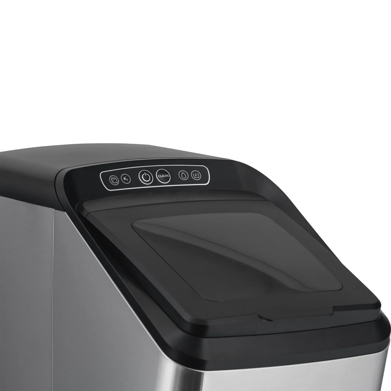 Newair 30 Lb. Countertop Nugget Ice Maker with Slim, Space-Saving Design, Self-Cleaning Function, Automatic Water Line and Refillable Water Tank, Perfect for Kitchens, Offices, Boats, and More