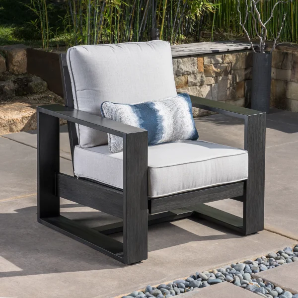 SunVilla Clifton 4-piece Fire Outdoor Seating Set