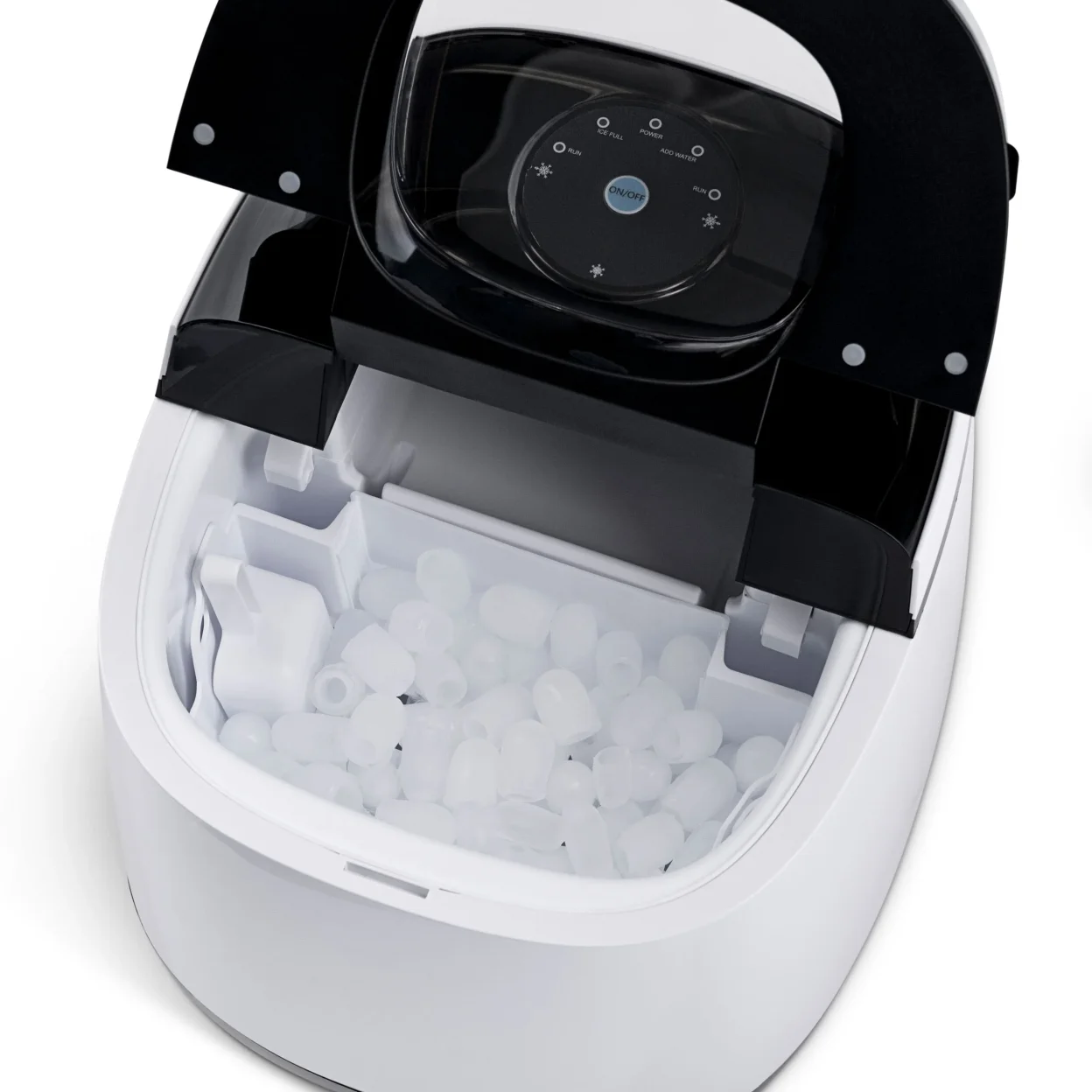 Newair Countertop Ice Maker, 50 lbs. of Ice a Day, One Button Operation and Easy to Clean BPA-Free Parts