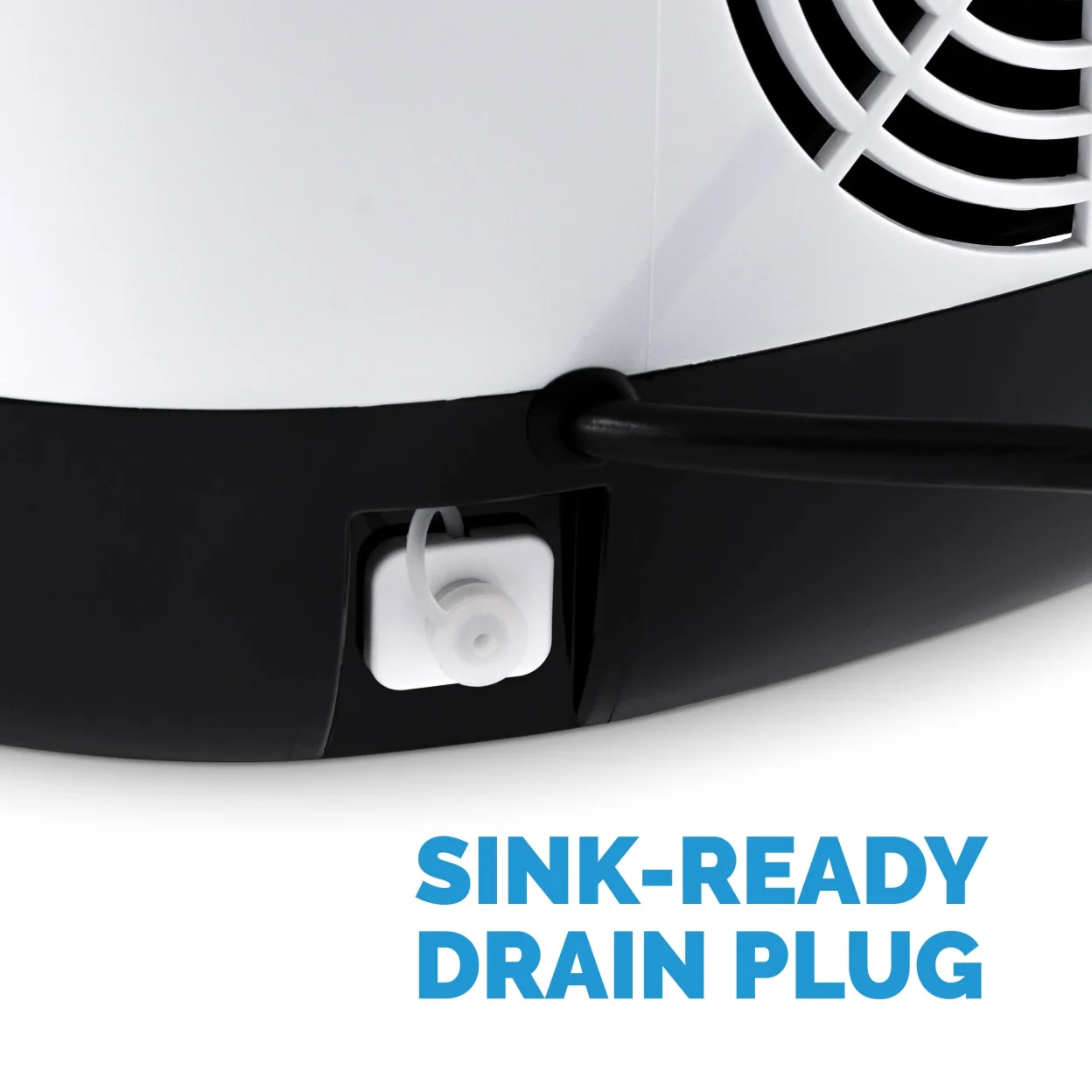 Newair Countertop Ice Maker, 50 lbs. of Ice a Day, One Button Operation and Easy to Clean BPA-Free Parts