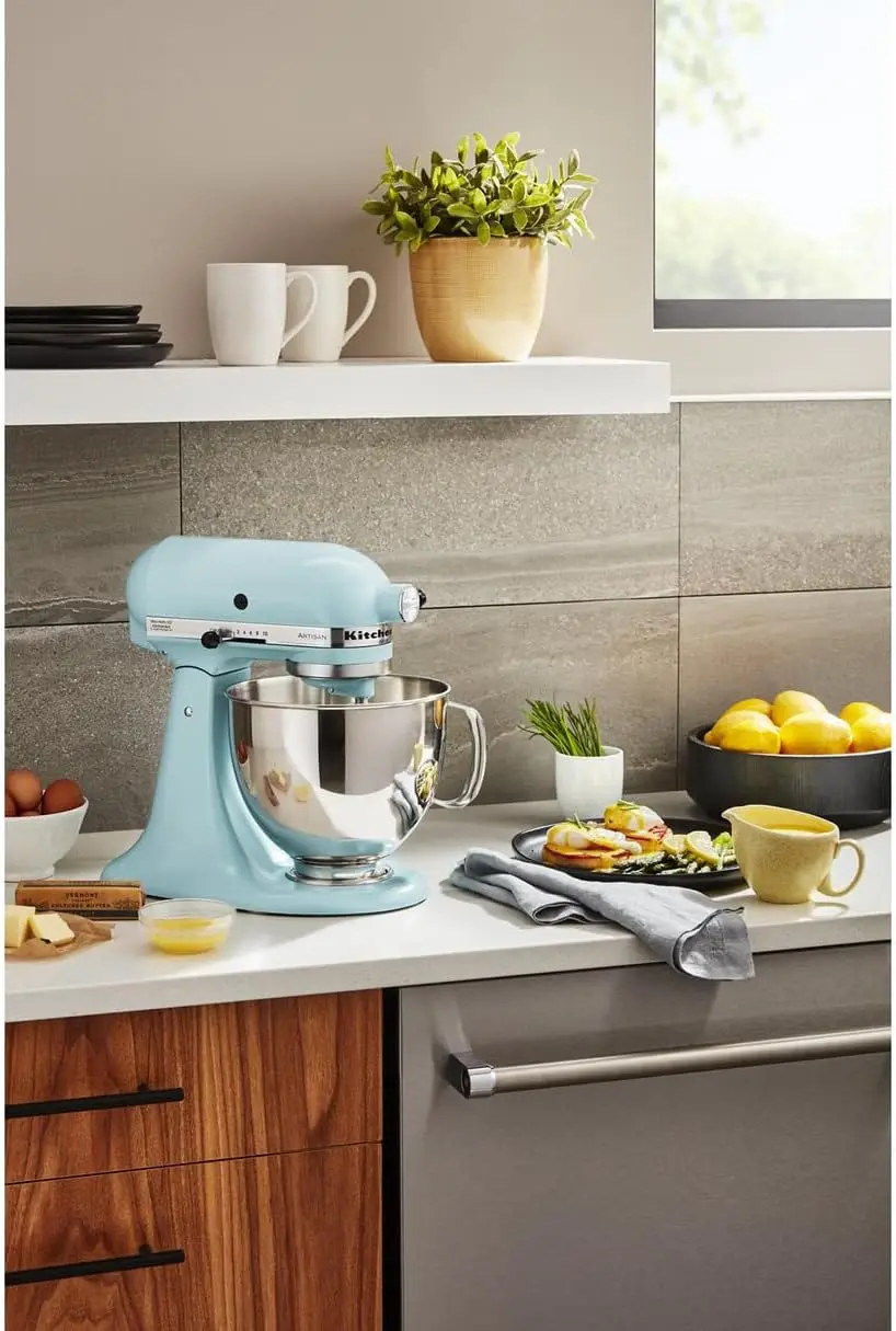 KitchenAid KSM150FEER Value Bundle Artisan 5 Quart Stand Mixer
