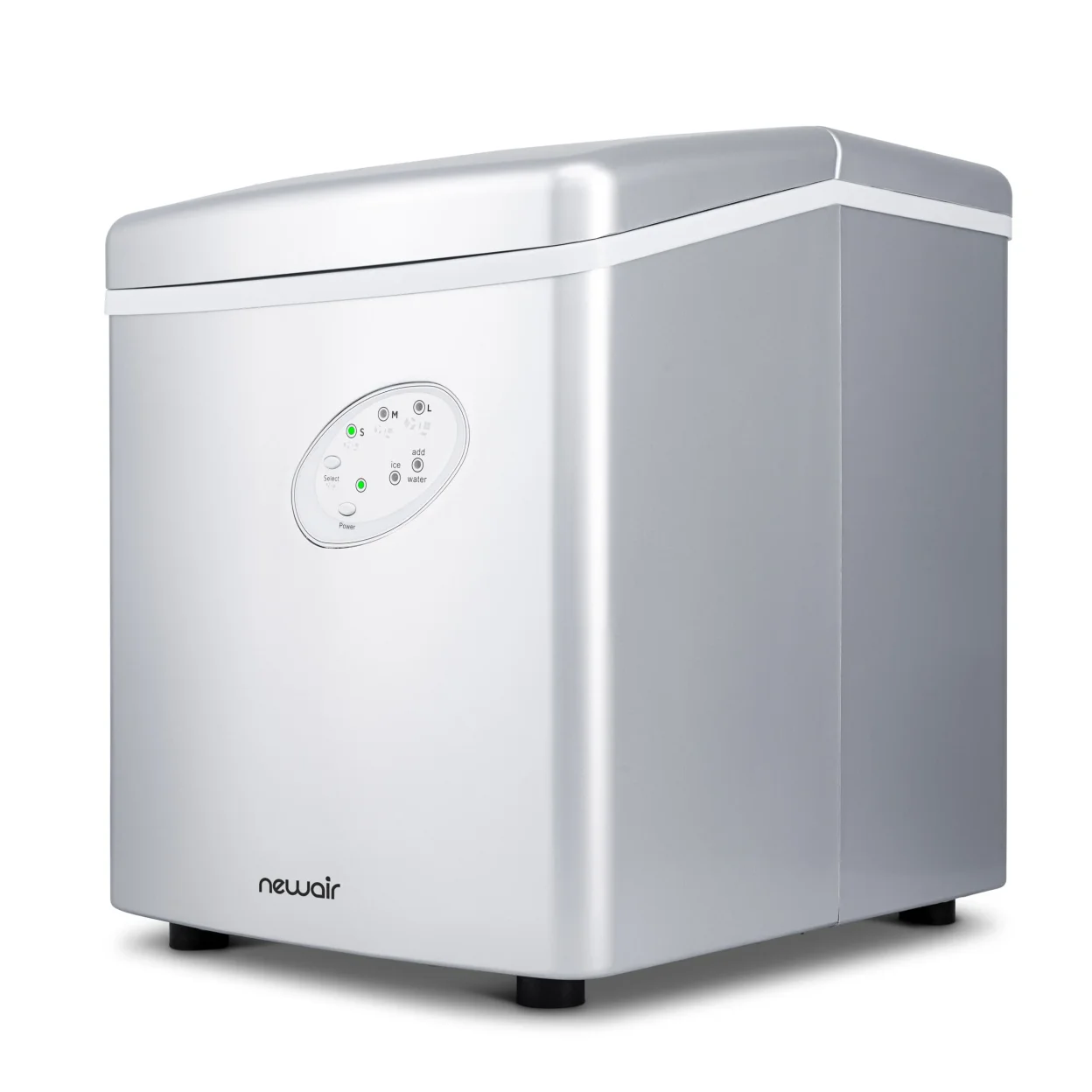 Newair Countertop Ice Maker, 28 lbs. of Ice a Day, 3 Ice Sizes, BPA-Free Parts