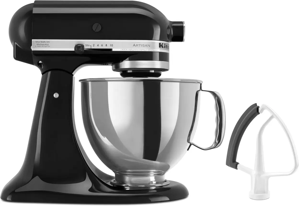 KitchenAid KSM150FEER Value Bundle Artisan 5 Quart Stand Mixer