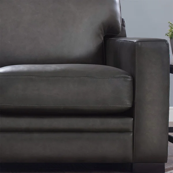 Luca 2-piece Top Grain Leather Set - Sofa, Loveseat