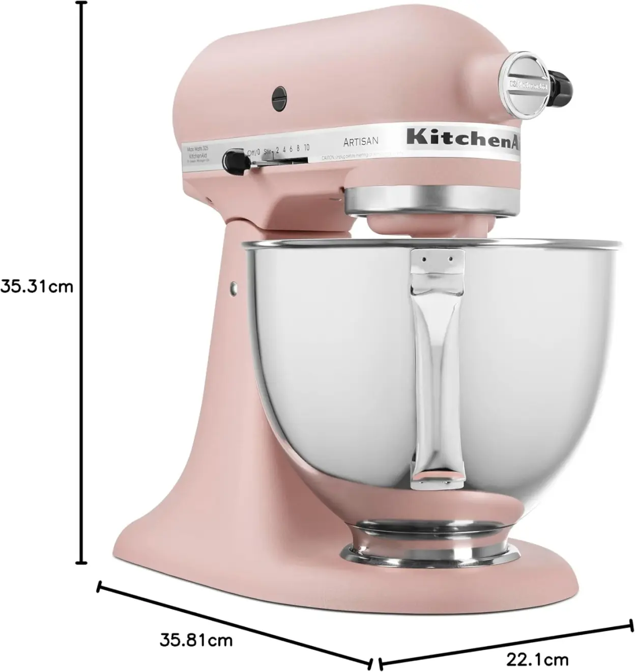 KitchenAid KSM150FEER Value Bundle Artisan 5 Quart Stand Mixer