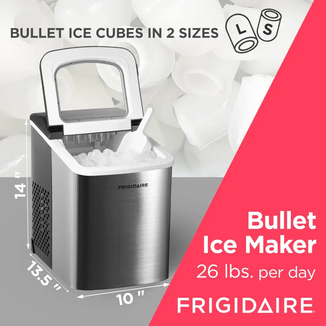 🔥Clearance Sale🔥FRIGIDAIRE Nugget Ice Maker, 44lbs per Day