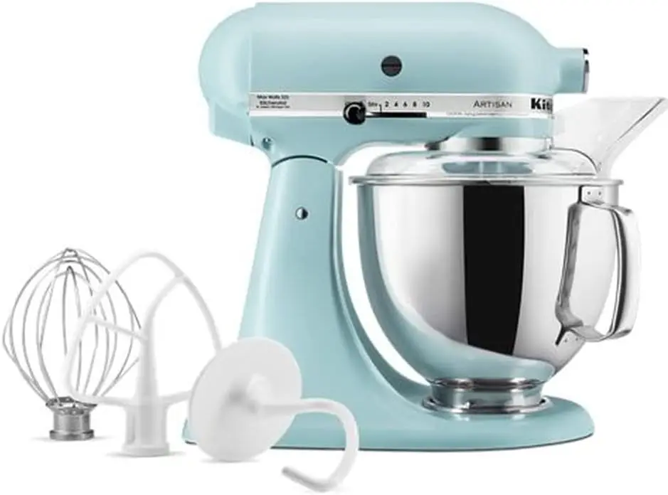 KitchenAid KSM150FEER Value Bundle Artisan 5 Quart Stand Mixer