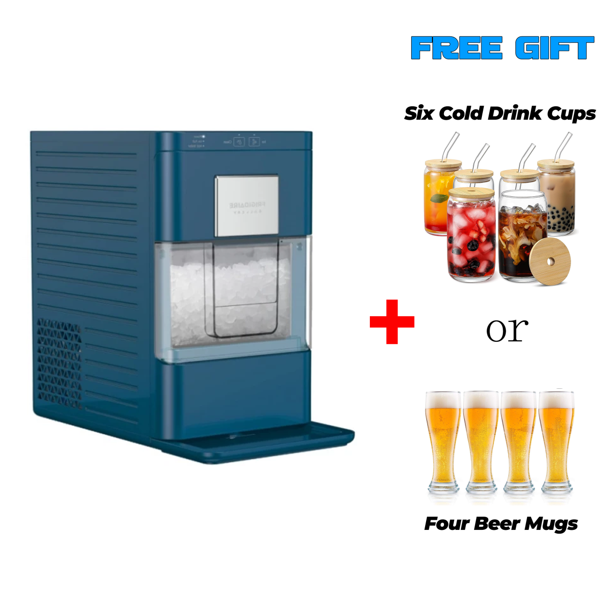 🔥Clearance Sale🔥FRIGIDAIRE Nugget Ice Maker, 44lbs per Day