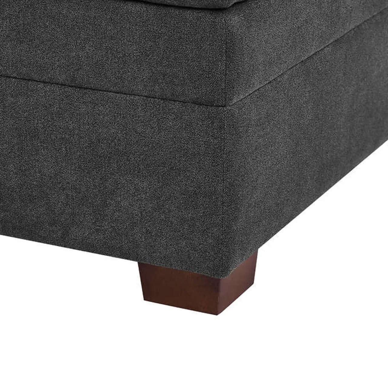 Thomasville Tisdale Fabric Sectional with Storage Ottoman